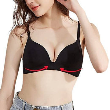 Comfort Ladies Wire Free Bra,Push Up Bra Only A cup sizes available, For B cup Buy 1 size large