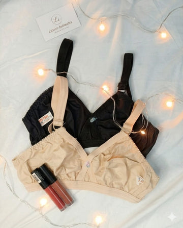 Non Padeded Bra Pack of 2